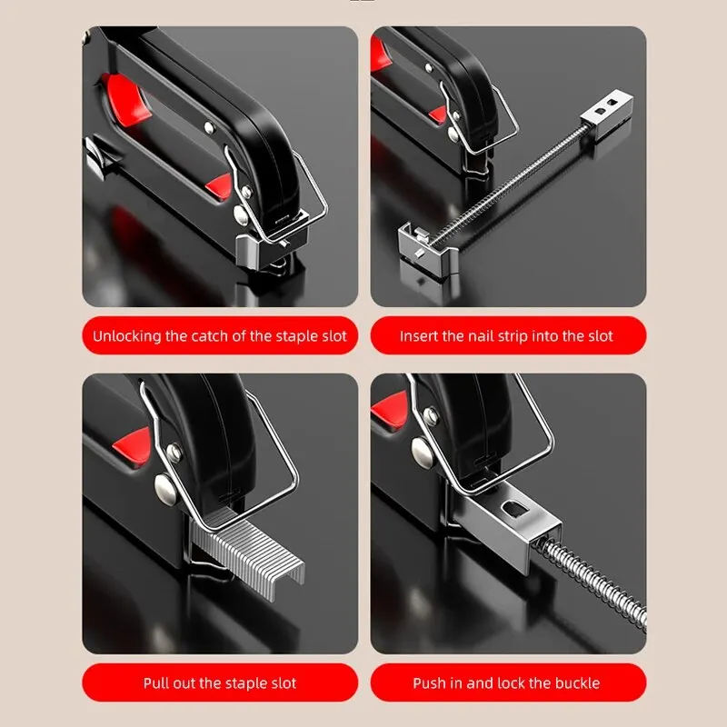 Nailing Gun Manual Nailing Gun Code Nailing Gun Air Nail Woodworking Special Direct Staple Book Martin God Tool Household