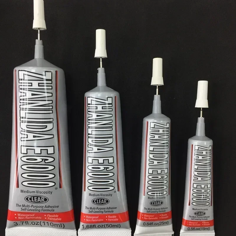 E6000 Glue DIY Crystal Rhinestones Craft Tool Needles Epoxy Adhesive Strong Hotfix for Jewelry Tool Jewelry Clothes Crafts