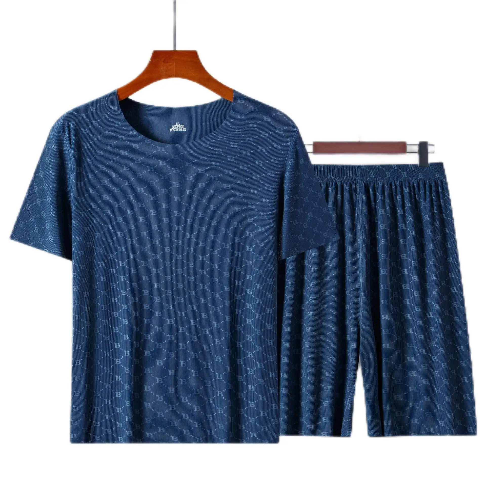 Man Pajamas Set Silk Pajamas Pajamas Set