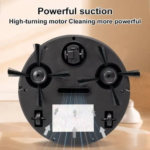Home Sweeper Intelligent Vacuum Cleaner Automatic Suction Mop AllinOne Sweeping Robot 3-in-1 New Household Sweeper Vacuum 4