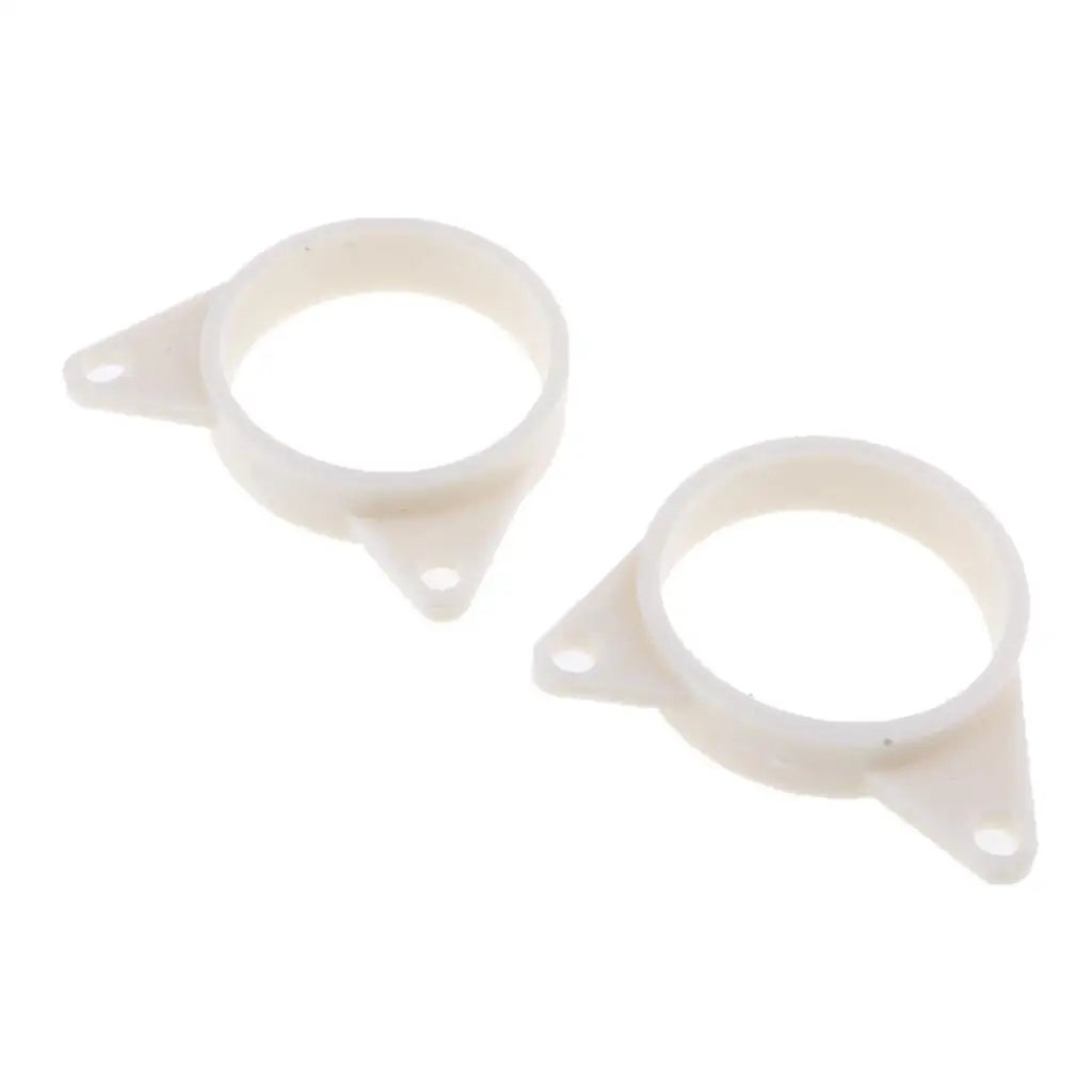 1 Pair 2.44'' White Plastic Front Fender Bracket Mount for Honda CBR400 NC23 NC29 VFR400 NC30 Series