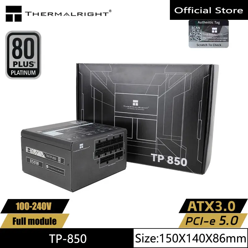 Thermalright TR-TP 1000 ワットコンピュータ電源 ATX3.0/プラチナ