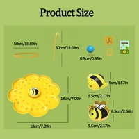 Clumsiness Little Bees Magnetic Bead Funny Family Board Party Games Parent-Child Interaction Adult Children Toys For Kids 2