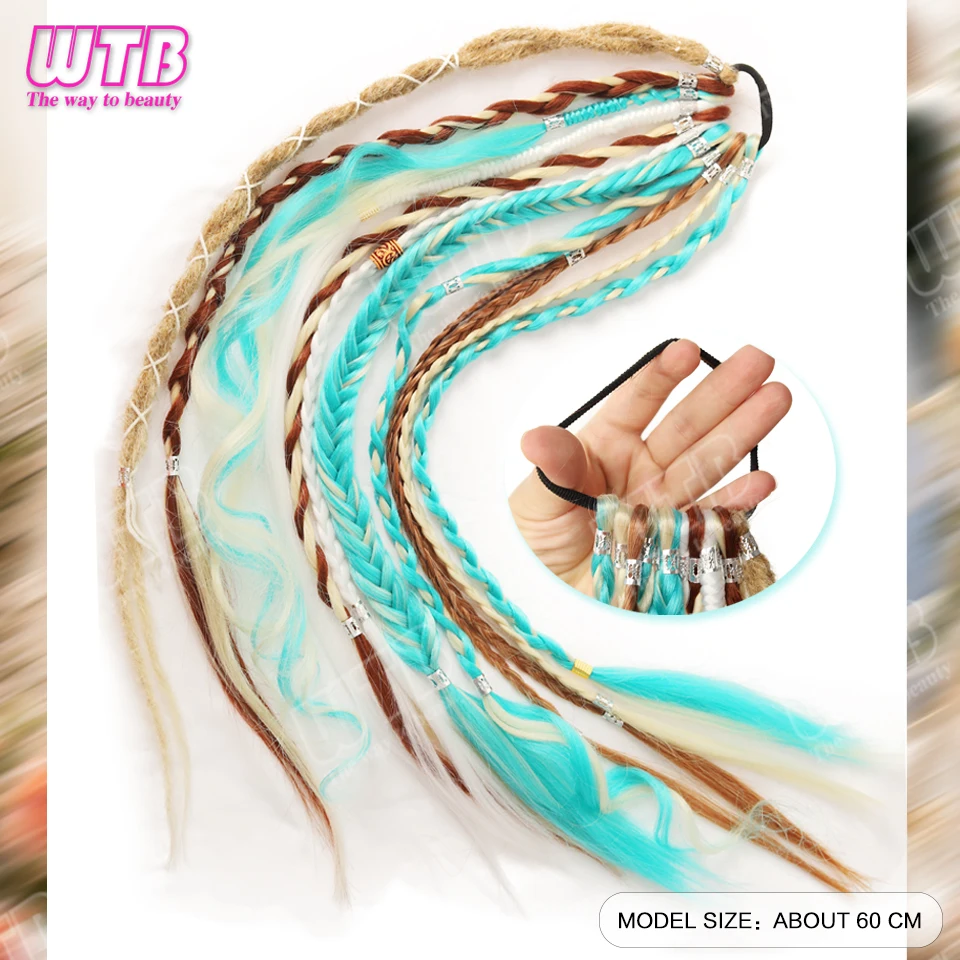 Elegant Synthetic Braided Wig – Effortless Wear for Any Occasion