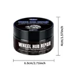 Car wheel hub refurbishment, alloy plastic cleaning and refurbishment agent, scratch reduction, polishing, brightening 4
