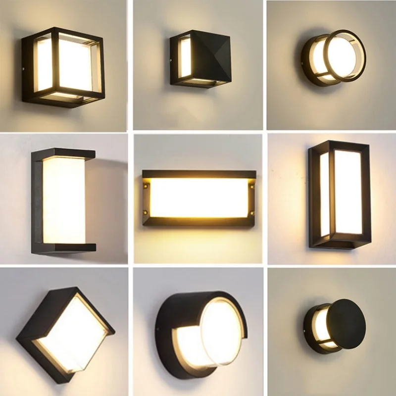 LED Wall Lamp Bedroom Bedside Lamp Living Room Wall Hotel Hotel Aisle Corridor Decoration