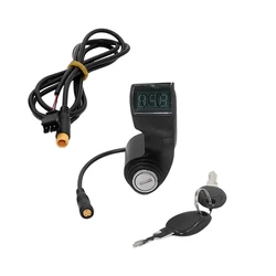 Enhanced Waterproof Digital Display Lock (M8 female and cable)