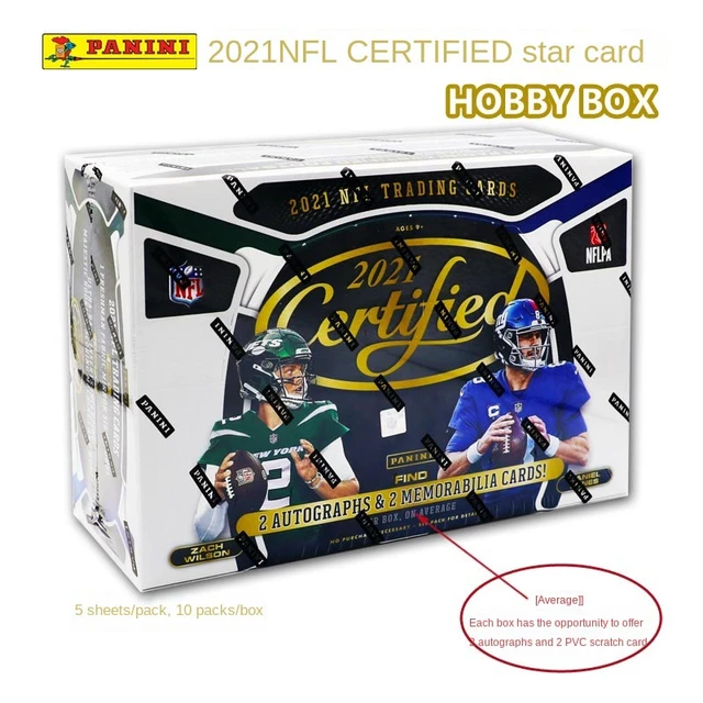 2022 Panini Certified Football Nfl Trading Cards Hooby Rugby Box Collection  Signature Card Fans Birthday Gift