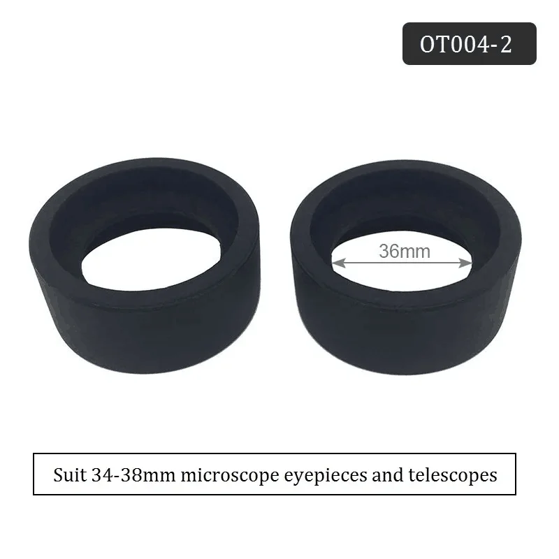 Eye protector cups Eyepiece Eye Cups Caps One Pair Rubber Binoculars Eye Guards Stereo Microscope Parts Telescopes Eyecups Inner Diameter 29-36 mm