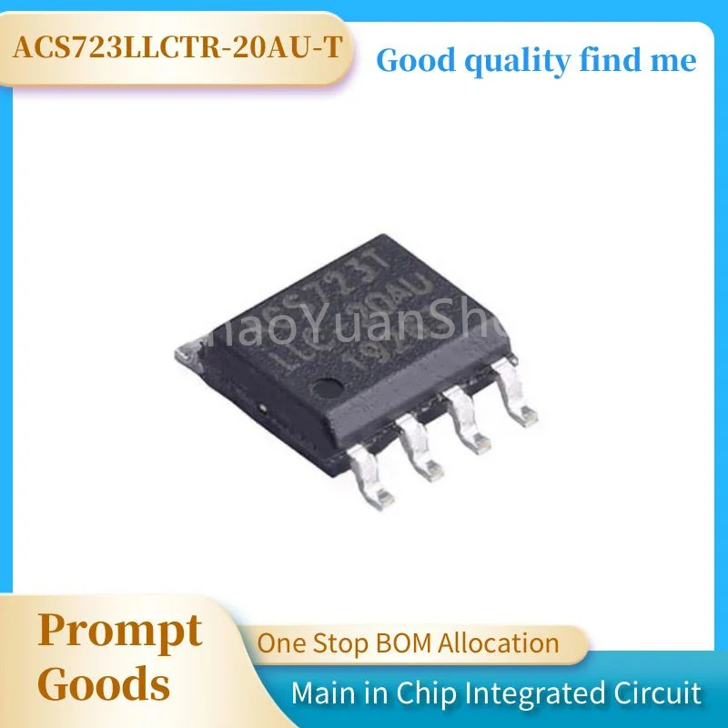 

1 шт., флэш-Датчик тока ACS723LLCTR SOP8, Код: ACS723T