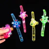 5/10/20Pcs LED Luminous Spinner Bracelet Kids 2