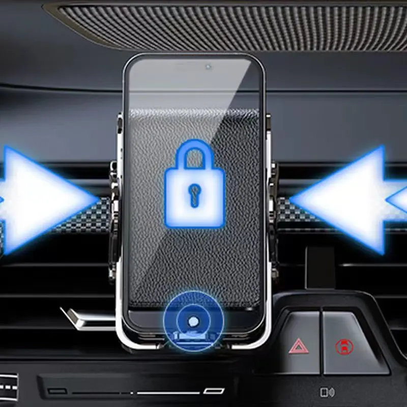 For GEELY GALAXY E5/EX5 Magnetic Car Phone Holder GPS Screen Fixed Fast Wireless Charging Mobile Phone Mount