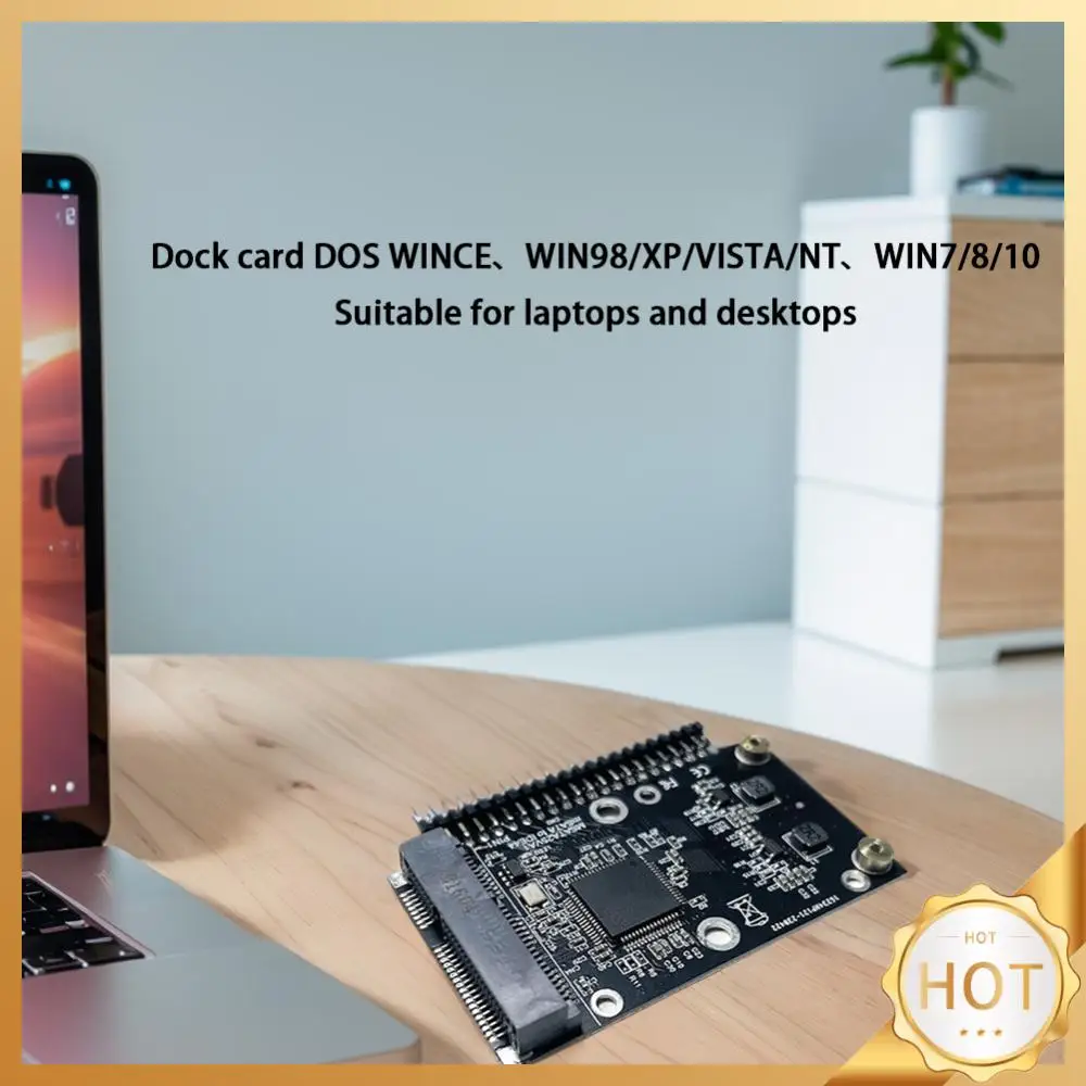 Адаптер MSATA SSD на 44Pin, 2,5 дюйма, карта IDE mSATA SSD на 2,5 дюйма IDE SSD mSATA