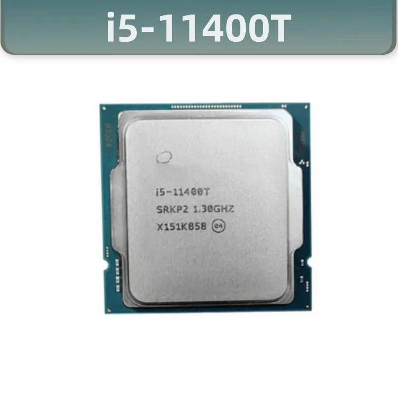 

Core i5-11400T i5 11400T 1,3 ГГц 6-ядерный 12-поточный процессор 35 Вт настольный процессор разъем LGA 1200