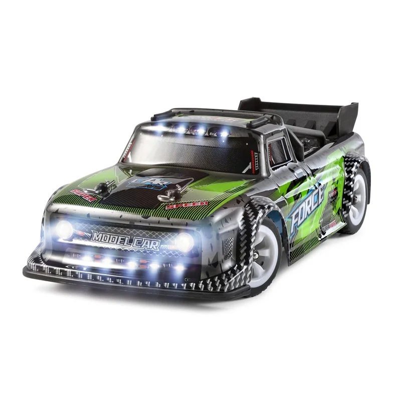 

The New Children's Remote Control Car 1 Than 28 Electric 4wd Short Card Alloy Chassis With Lights Electric Drift