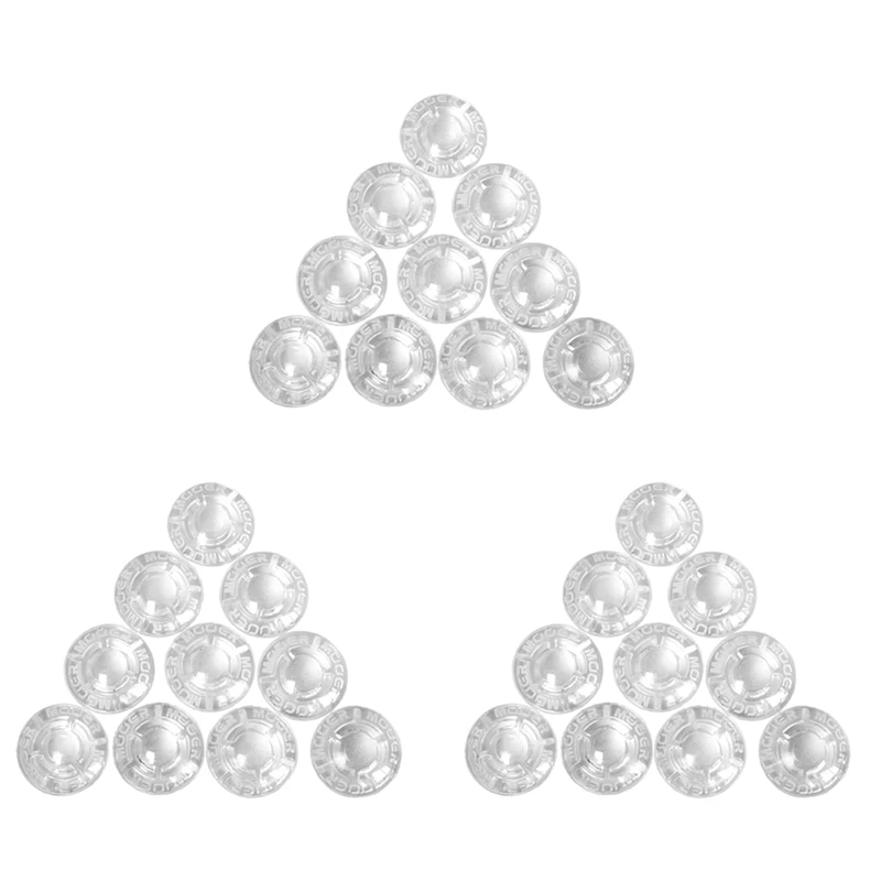 

MOOER 30Pcs Mushroom Guitar Effect Pedal Foot Nail Cap Amplifiers Foot Switch Guitar Pedal Knob Protector