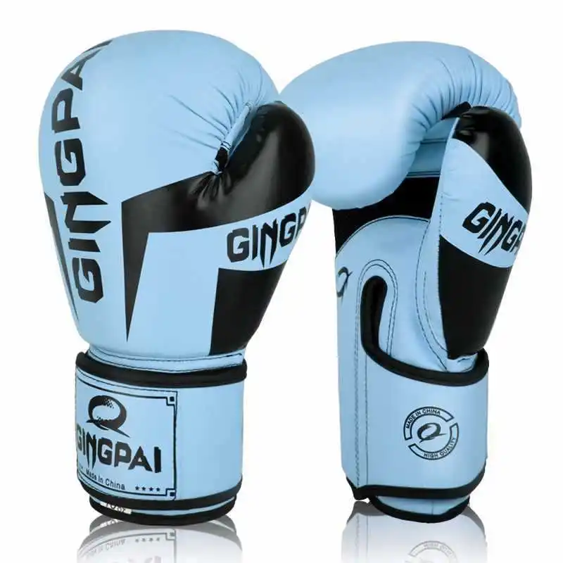 Kick Boxing Gloves PU Karate Muay Thai Fitness Punch Bag Fight Training Equipment for Adult Men Women