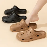 Women Home Slippers Men's Sandals Summer Garden Clogs Shoes Man Beach Slipper Outdoor Waterproof Soft Slides Casual Anti Slip - Image 2