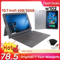 Big Sales 10.1 INCH W102 Windows 10 System Mini Notebook 2GRAM+32GROM Dual Camera  5000mAh WIFI Quad Core 1