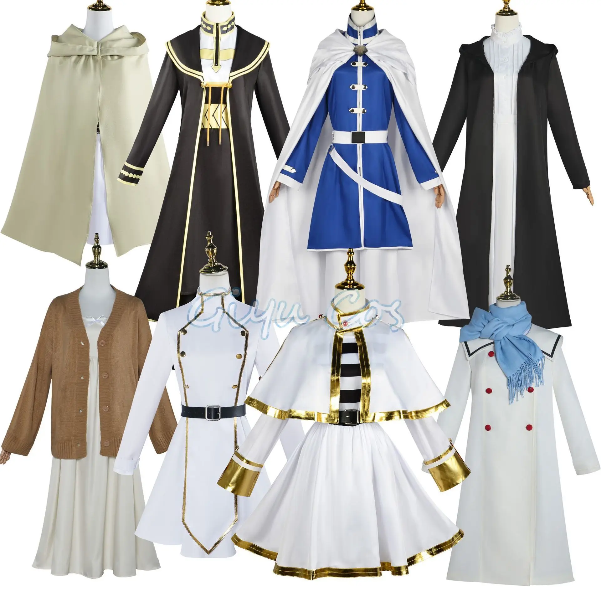 

Frieren At The Funeral Cosplay Himmel Heiter Fern Stark Costume Carnival Uniform Wig Anime Halloween Costumes Women Game