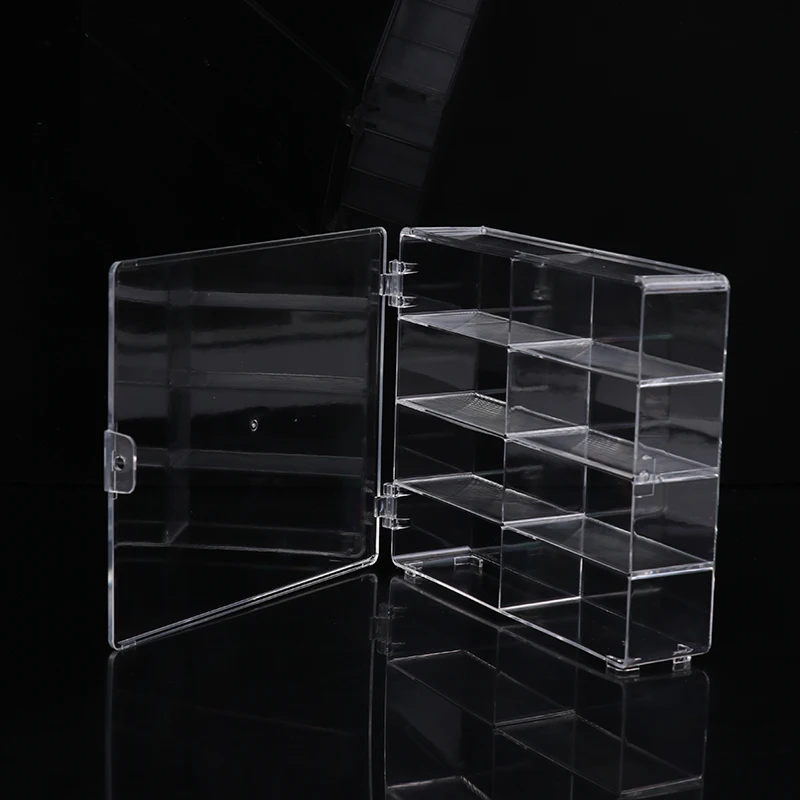 Caja De Exhibición Acrílica Transparente De 12 Cm – Estuche Antipolvo Para Figuras, Coleccionables Y Decoraciones
