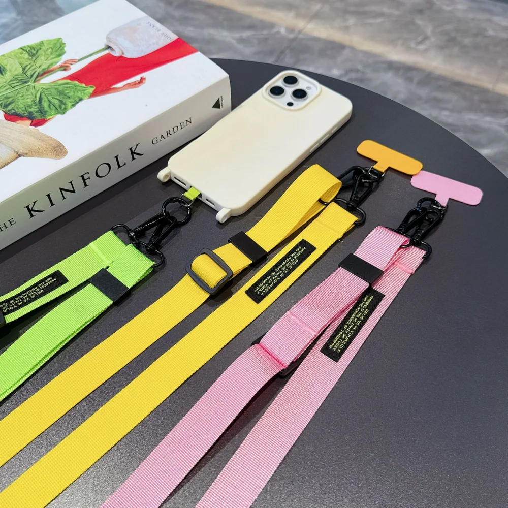 Adjustable Fashion Crossbody and Wrist Lanyard with Dual Hooks