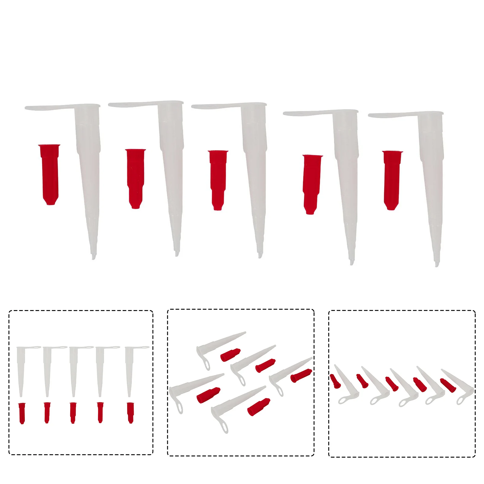 Рисунок 4 - колпачки для пистолета с красной