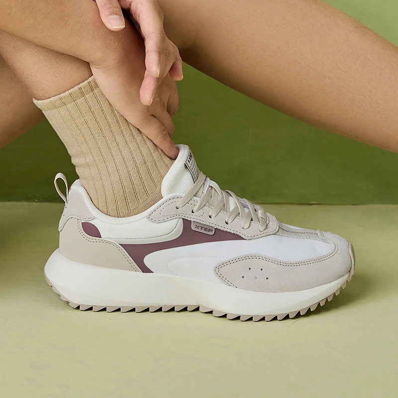 Xtep Shoes For Women Summer Comfortable Casual Shoes Durability Fashion Breathable Outdoor 876218320031 womens sneakers