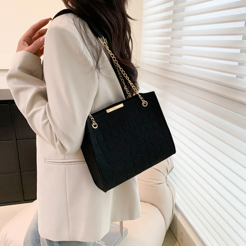 Bag Leisure Shoulder Chain Crossbody Simple Casual Handbag For Woman High-Quality Messenger Versatile Luxury Fashion Female New