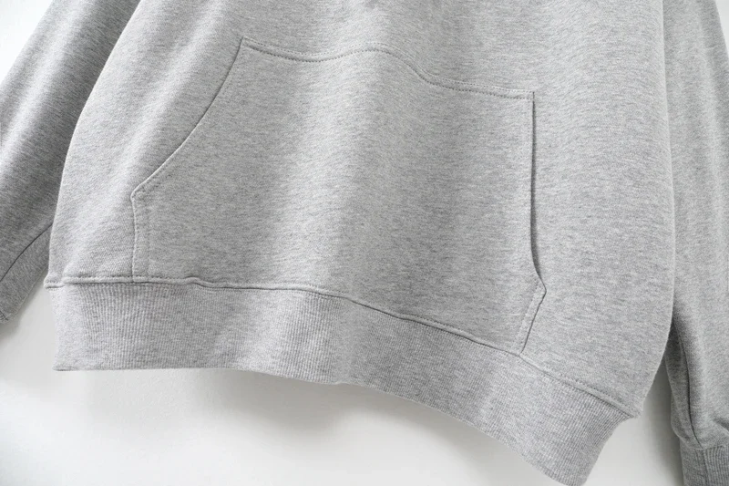 Women 2024 Autumn Fashion Loose Casual Chic Sweatshirt Girls Stylish Hoodies Ladies Elegant Streetwear Cotton Pullover Female