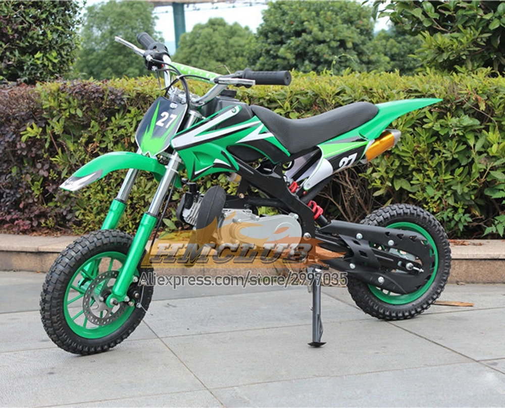 49CC 50CC 2-тактний мотоцикл Бензиновий велосипед для бездоріжжя ATV Позашляховий супербайк Дитячий автомобіль МІНІ-мотоцикл Дорослі діти 2-колісні МОТО