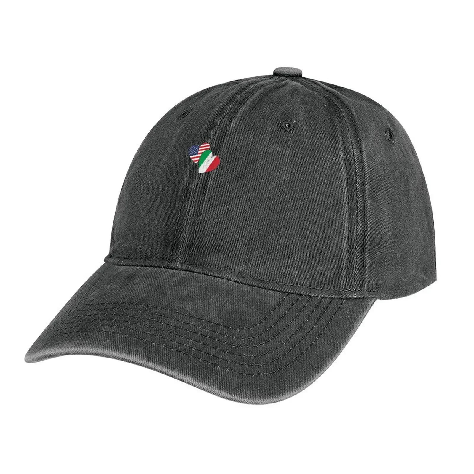 

USA Italy Heart Country Flag American Italian Cowboy Hat beach hat Sun Hat For Children Luxury Brand Men's Baseball Women's