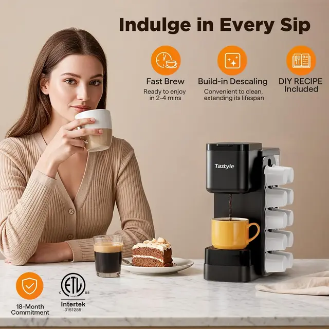 Hot & Iced Coffee Maker 4