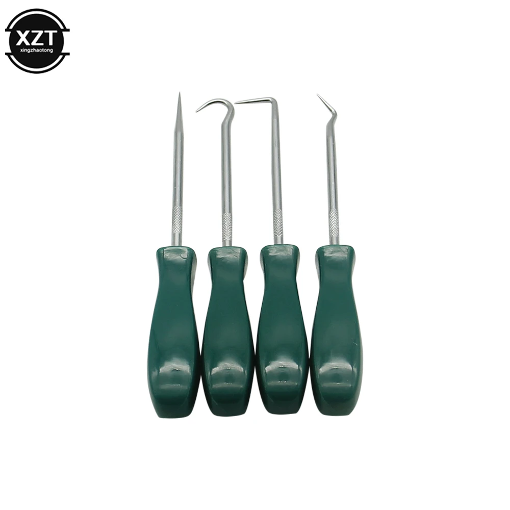 4Pcs/lot 135mm Car Auto Vehicle Oil Seal Screwdrivers Set O-Ring Gasket Puller Remover Pick Hooks Tools oil seal screwdrivers o ring seal set pick and hook set