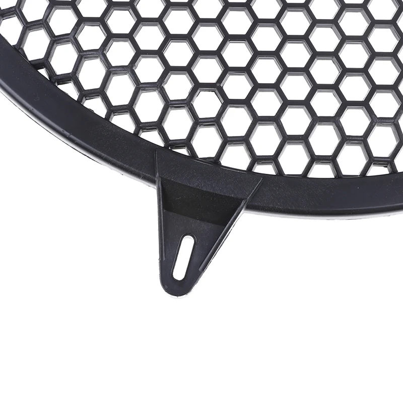 6''/8''/10''/12'' Black Plastic Car Audio Speaker Sub Woofer Grille Guard Protector Cover Mesh Round Car Subwoofer Speaker Cover