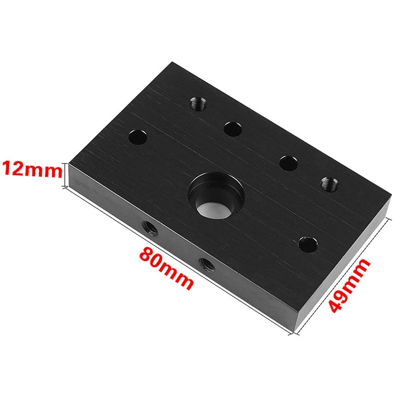 Wood Boring Machinery 2X C-Beam Face Mounting Plate Screw End Face Fixing Plate Engraving Machine Cnc Accessories Open Source wood cnc machine