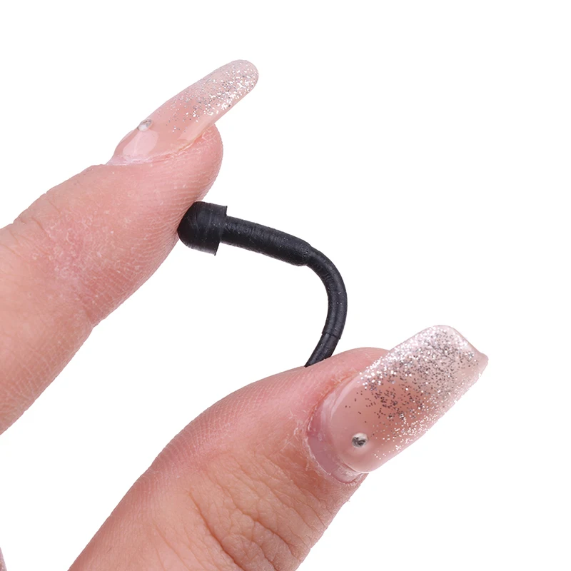 Scissors Noise Eliminator 10pcs Replacement Rubber Bumper silencer Hair Scissors Barber Shears Stopper Black