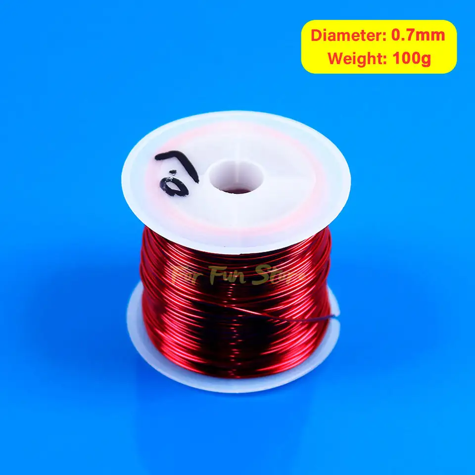 For Fun Copper Wire Enameled Wire 0.1mm -1.0mm Multi-purpose Bead String Cable Conductive Copper Wire Magnet Wire Bare Wire Coil image 14