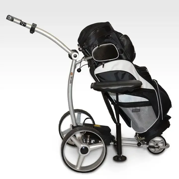 

2023 New Design Stainless Steel 3 Wheel Golf Trolley