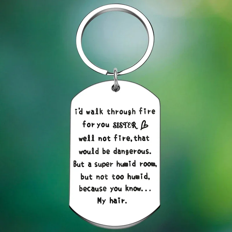 

Sister Gifts Keychain Best Sister Gifts Key Chain Pendant Soul Sister, Big Little Sister gift