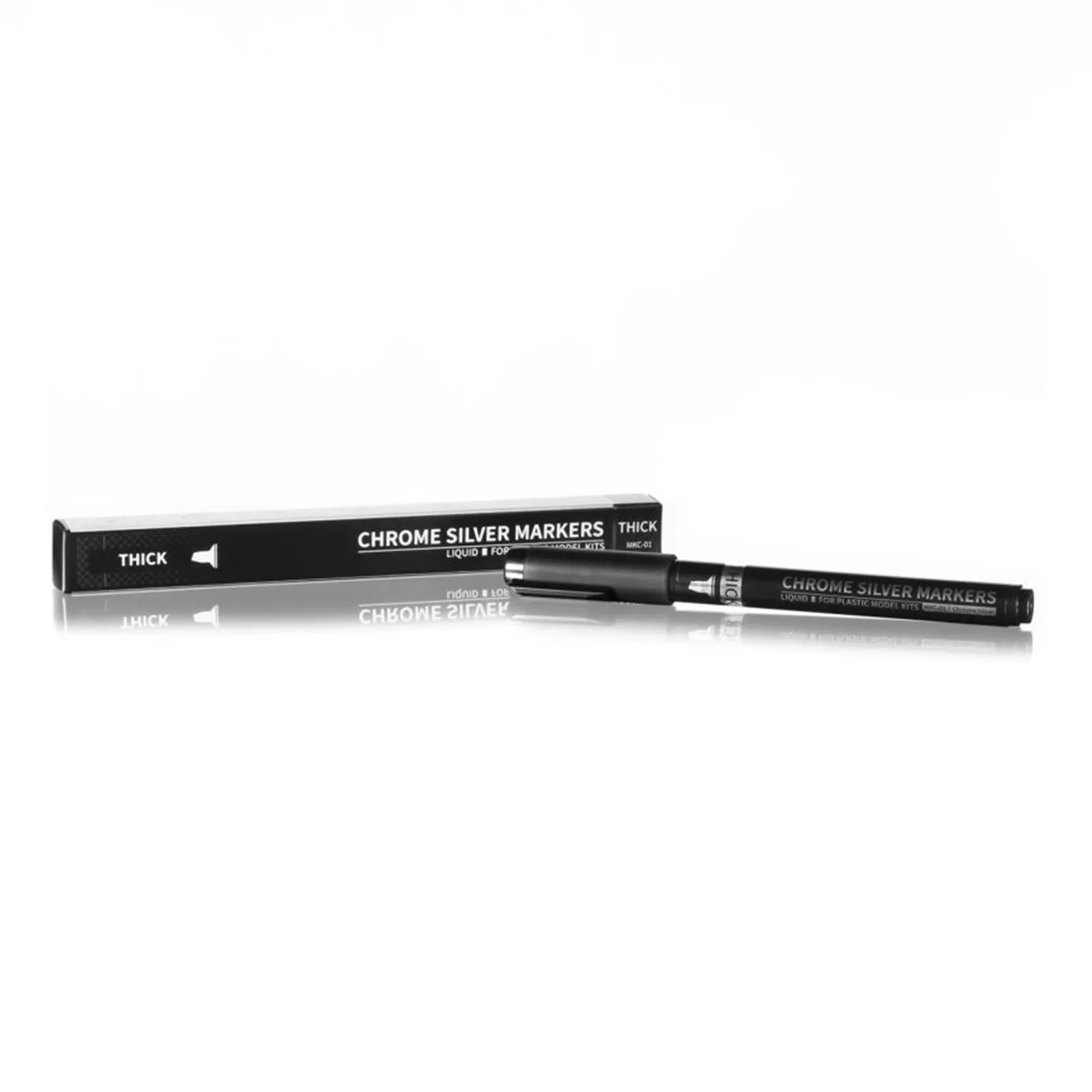 

DSPIAE MKC-1 MKC-2 MKC-3 Chrome Серебряные маркеры толстые/тонкие/супертонкие