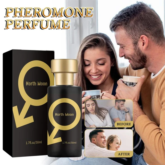 Aphrodisiac Golden Lure Her Pheromone Perfume Spray for Men to Attract  Women/