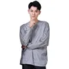 Dog Grooming Work Clothes Pet Shop Uniform Anti Hair Long Sleeved Apron Not Stained With Hair Hair Salon Hairdresser Robe Y0522 3