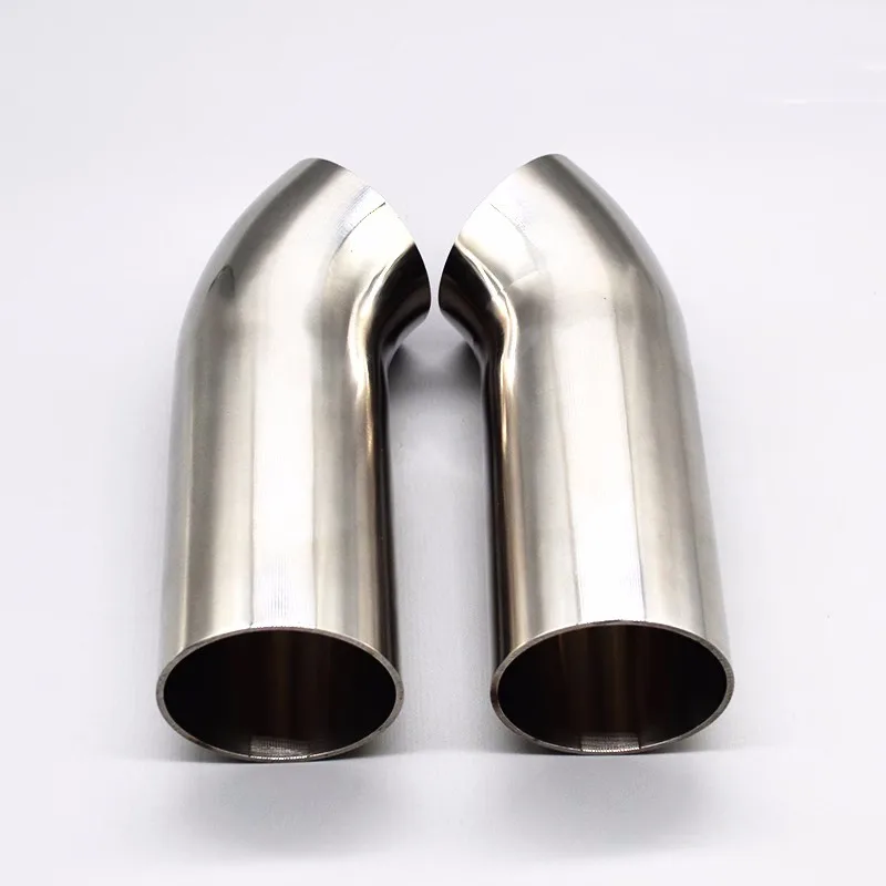 

Long 100mm 19/25/38/ 51/57/63/76/108mm Health Level 304 Stainless Steel Welded 45 Degree Elbow Polished Extended Straight Edge