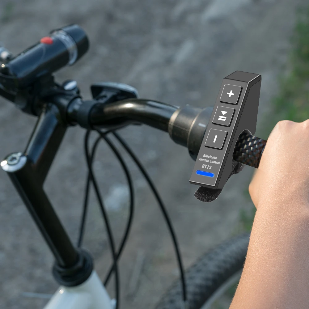 Wireless remote controller button bluetooth compatible mini moto bike