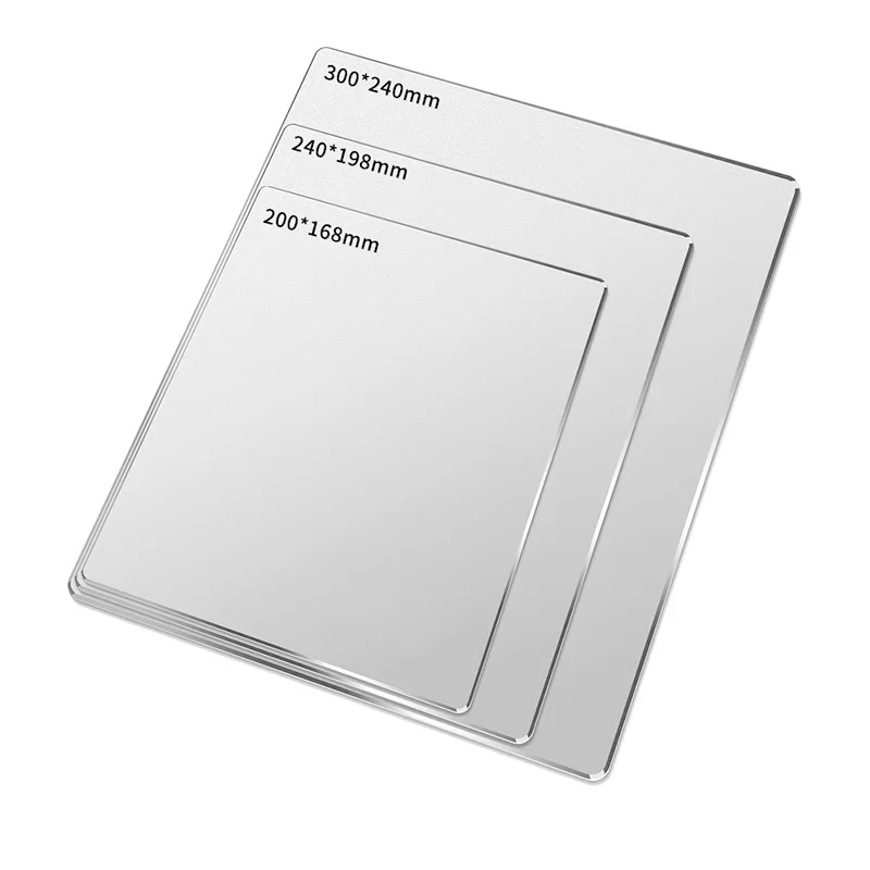 Mouse Pad With aluminium alloy Large Gaming Premium Non-slip Waterproof Light and durable Notebook Mouse Pad With Stitched Edges