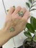 Original High Quality Rings 2025 New Trend Charm Luxury Colorful Flower Shining Crystal Fashion Ring for Women Romantic Gift 2