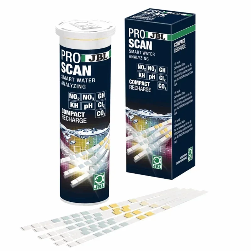 JBL Seven-in-one Test Strip Supplementary Article Test Water Analysis with Evaluation Via App Water Set for Aquarium