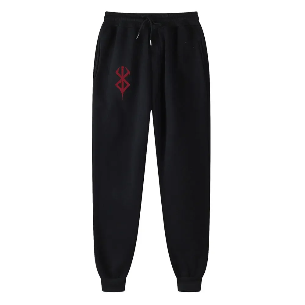 Berserk Anime Sweatpants Men Women Jogging Autumn Guts Sacrifice Print Manga Gym Sport Trousers Gothic Casual Pants Unisex