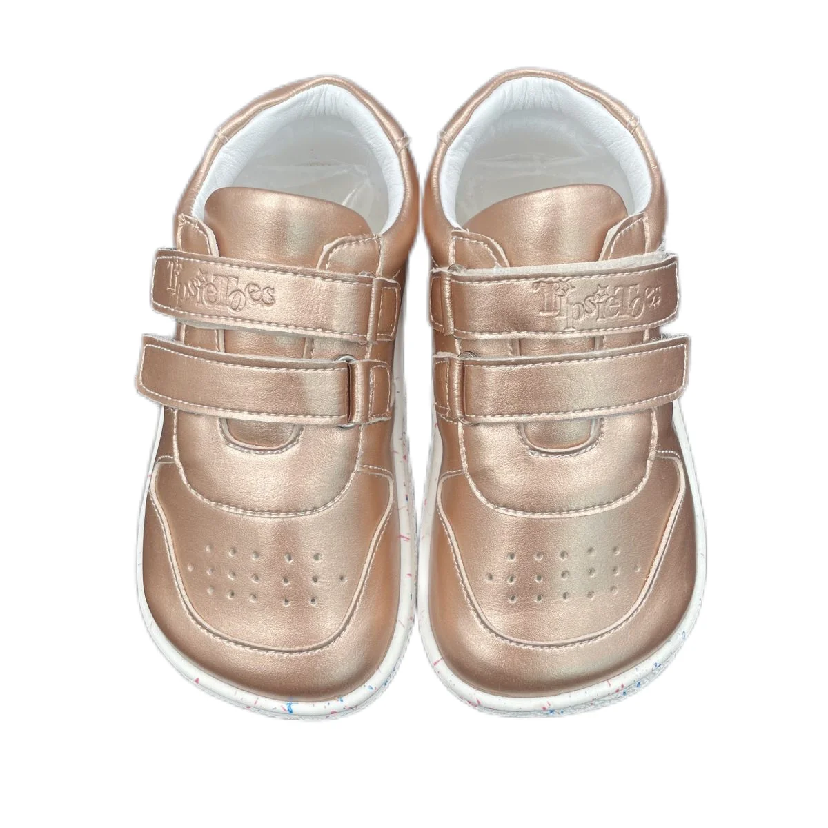 Tipsietoes New 2025 Spring Genuine Leather Shoes For Girls And Boys Kids Barefoot Sneaker Light Weight Minimalist Children 4